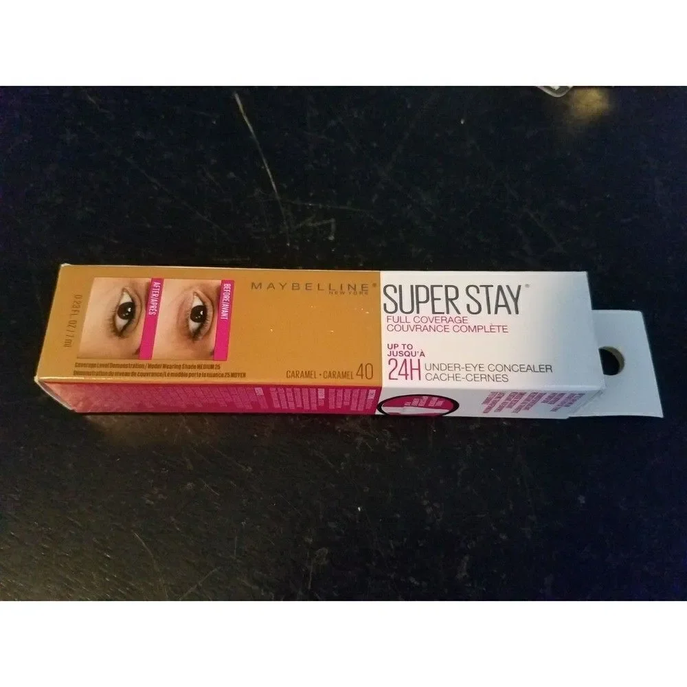 #40 Caramel Maybelline Super Stay Full Coverage Under-Eye Concealer